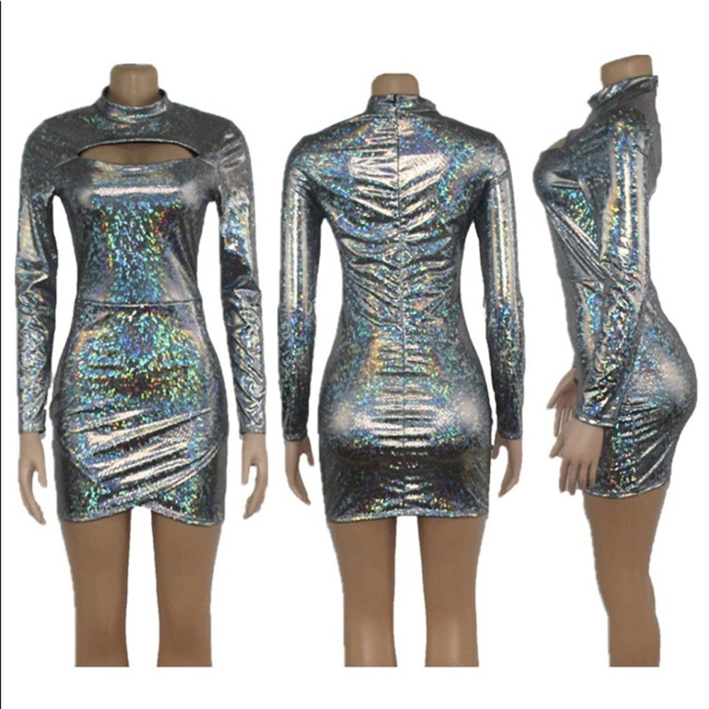 Metallic Party Dress